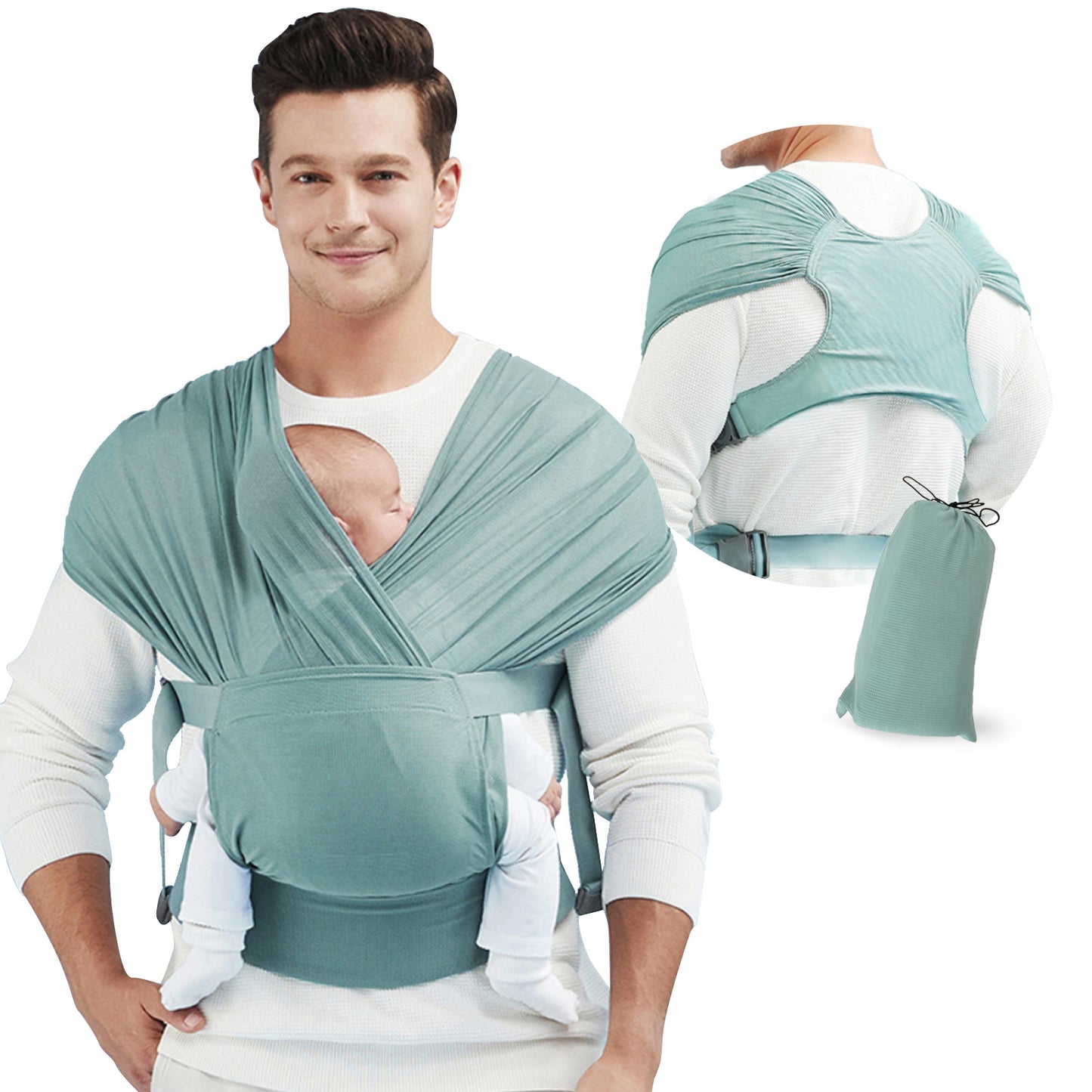 Baby Tragetuch Wrap Stretchy Carrier