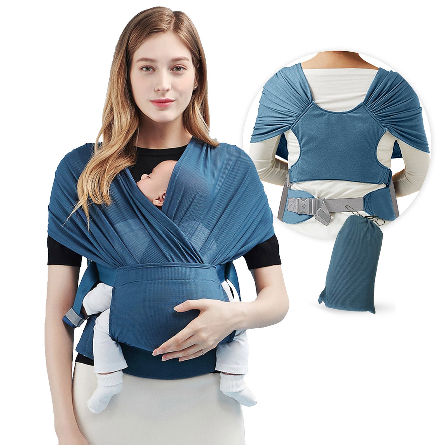 Baby Tragetuch Wrap Stretchy Carrier